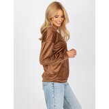 RUE PARIS Blouse-RP-BZ-8188.22X-brown | Shoptok.si