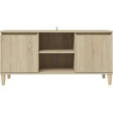 vidaXL TV omarica z lesenimi nogami sonoma hrast 103,5x35x50 cm, (20913470) | Shoptok.si
