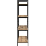  Polica Umjetnički hrast 100 x 33,5 x 140 cm Konstruirano drvo | shoptok.hr