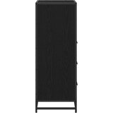 vidaXL Kupaonski ormar Crni hrast 35 x 37.5 x 100 cm Konstruirano drvo | shoptok.hr