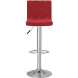 vidaXL Barski stolčki 2 kosa vinsko rdeč žamet | Shoptok.si