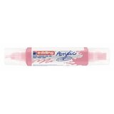  Akrilni marker E-5400 double-liner sa dva vrha Edding nežno roze Cene