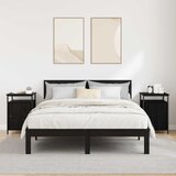  Noćni ormar 2 pcs Crni hrast 40 x 42 x 60cm Konstruirano drvo | shoptok.hr