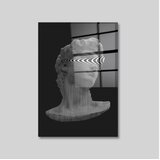 Wallity CAM3758 - 70100 Multicolor Decorative Tempered Glass Painting | Eponuda.com