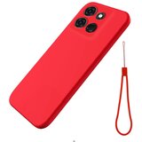 INORCO Za Infinix Smart 7 4G hrbtni pokrovček telefona proti padcem iz tekočega silikona, mehka podloga za telefon s trakom, (22034756) Cene
