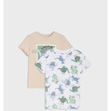Sinsay Majice s motivom dinosaura, 2 pakiranja | shoptok.hr