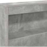  Skladišno uzglavlje Beton siva 135 cm Konstruirano drvo | shoptok.hr