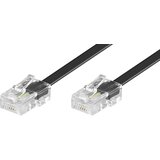 Basetech isdn priključni kabel [1x RJ45 vtič 8p4c - 1x RJ45 vtič 8p4c] 15 m črne barve (20411135) Cene