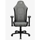 Crown AeroSuede Universal gaming chair Padded seat Stone Grey