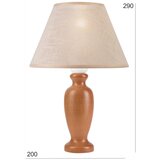  Stona lampa AMFORA 1xE27/60W/230V braon/bukva | Eponuda.com