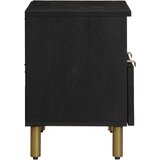 TV ormarić crni 70x33x46 cm od konstruiranog drva | Eponuda.com