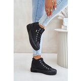 Big Star Insulated women's sneakers with Big Star stitching black | Shoptok.si