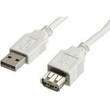 STANDARD USB2.0 kabel TIP A-A M/Ž, 1.8m, bež (produžni) Cijene