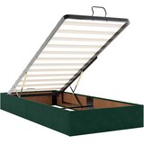  Okvir za krevet bez madraca tamnozeleni 90x190 cm baršunasti | shoptok.hr