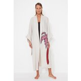 Trendyol Kimono & Caftan - Beige - Regular fit Cene