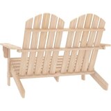  Vrtni dvosjed Adirondack od masivne jelovine | shoptok.hr