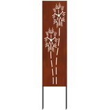  Privatnost u vrtu Rezbarija Rđa 32 x 140 cm Otporni čelik | shoptok.hr