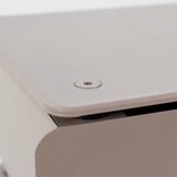Spinder Design Siva/bež kovinska komoda 37x54,5 cm Joey – | Shoptok.si