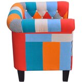  Fotelja s Patchwork Dizajnom Tkanina | Eponuda.com