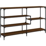  Konzolni stol boja smeđeg hrasta 160x32x95 cm konstruirano drvo | shoptok.hr