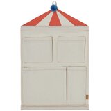OYOY Mini Kremno bel tekstilni viseči organizator 40x1x60 cm Circus – | Shoptok.si