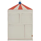 Kremno bel tekstilni viseči organizator 40x1x60 cm Circus –