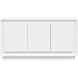 Komoda bijela 102 x 35 x 55 cm od konstruiranog drva | shoptok.hr