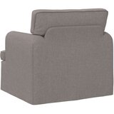 SOFA Sivo-smeđa 142 x 80 x 85 cm Metal | shoptok.hr