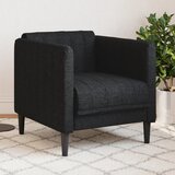  Fotelja od tkanine crna | shoptok.hr