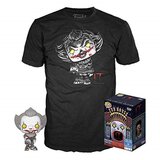 Funko unisex kid's pop stephen kings es pennywise figura in majica (velikost m), večbarvna, x-garge, (20838832) Cene