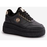 Boto Sneakers Women Sports Shoes Insulated On Massive Sole Black Ardiela | Shoptok.si