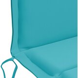  Jastučić za nisku stolicu GEMERT 6 kom. 100% poliester Tirkizna - Tirkizna (poliester) 110 x 50 x 3 cm 6 | shoptok.hr