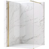 Rea Stena za prhanje Flexi Transparent / Brush Gold 140 | Shoptok.si