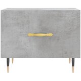  Stolić za kavu siva boja betona 50x50x40 cm konstruirano drvo | shoptok.hr