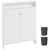 SoBuy Omarica za čevlje Shranjevanje Bela 98x15x123.5cm FSR227-E-W, (5000496234) Cene