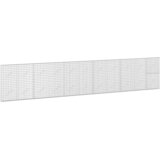  Gabion s žicom debljine 3,5 mm i mrežom 5x5 cm 550x10x100 cm | shoptok.hr