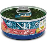 Farmina N&D konzerve za mačke Natural - Tuna&Salmon 70g | Eponuda.com