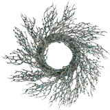  Coroană de Crăciun Grana Plava Plastika 50 x 10 x 50 cm (2 kom.) | shoptok.hr
