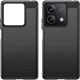 Techsuit Carbon Silicone maska za Xiaomi Redmi Note 13 5G– crna | shoptok.hr