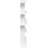  Stenska polica Bela 102 x 20 x 130 cm Inženirski les, (5000306967) | Shoptok.si