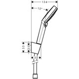 Hansgrohe 26694400 Crometta tuš set brez armature | Shoptok.si