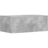  Stol za zid Betonski sivi 80 x 45 x 30 cm Konstruirano drvo | shoptok.hr