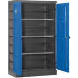 eurokraft pro PE-omara za okolju prijazno skladiščenje, 2 vrat, pocinkane police Cene