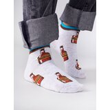 Yoclub Man's Cotton Socks Patterns Colors SKS-0086F-C300 Cene