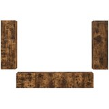  Set TV komoda 4 kom. Dimljeni hrast Konstruirano drvo | shoptok.hr