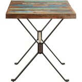  Blagovaonski stol 140 x 70 x 76 cm od masivnog obnovljenog drva | shoptok.hr