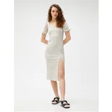 Koton Dress - Beige