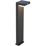  LED solarna lampa sa senzorom MALI LED/4,5W/3,7V 2000 mAh IP44 crna | Eponuda.com