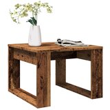 vidaXL Bočni stolić boja starog drva 50 x 50 x 35 cm konstruirano drvo | shoptok.hr