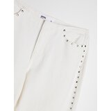 Sinsay Wide leg traperice niskog struka s ukrasnim zakovicama | shoptok.hr